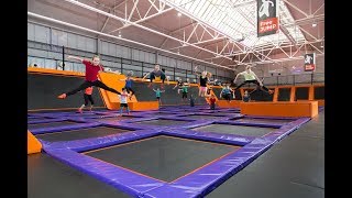 JUMP House Leipzig  Mitteldeutschlands größter Trampolinpark mit neuen Attraktionen [upl. by Gnurt742]