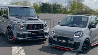 BRABUS DRAGRACE G900 Rocket vs Smart 92 R [upl. by Ik101]