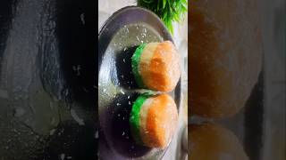 Tricolour Mithai।Happy Independence🇮🇳🇮🇳 Day।trending independenceday short viral cooking [upl. by Mackoff]