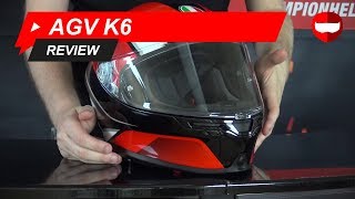 AGV K6 Review  ChampionHelmetscom [upl. by Hanid]