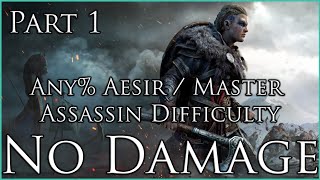 Assassins Creed Valhalla  Any AesirMaster Assassin  No Damage  Part 1 [upl. by Oisangi890]