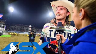 Supercross Round 3 450SX Highlights  San Diego CA Snapdragon Stadium  Jan 20 2024 [upl. by Armilla]