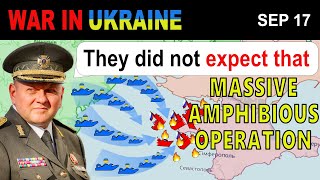 17 Sep CRIMEA IS SHAKING Ukrainians EXPEL RUSSIANS FROM OIL RIG BASES  War in Ukraine Explained [upl. by Marybella867]