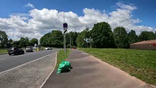 A Bikecam Journey Around Areas of Cwmbran Wales May 31st 2024 [upl. by Aidyn953]