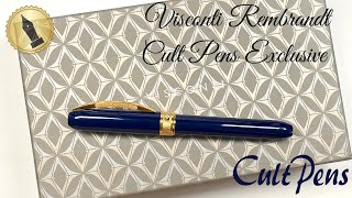 Visconti Rembrandt Cult Pens Exclusive Unboxing and Review [upl. by Atselec]