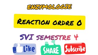 شرح Exercice d’enzymologie  réaction dordre 0 [upl. by Ahsinawt505]