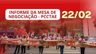 Carreira TAE sem avanços governo repete percentual oferecido aos SPFs para 2025 e 2026 [upl. by Honebein789]