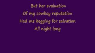 Save a Horse Ride a Cowboy Lyrics [upl. by Efioa757]