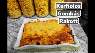 Karfiol Gombás Casserole quotrakottquot Darált Hússal [upl. by Anastasie]