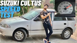 Suzuki Cultus speed test Suzuki Cultus Review [upl. by Ennahtur298]