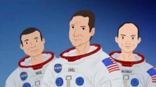 Apollo 40th Anniversary  Apollo 13 Animation [upl. by Samella]