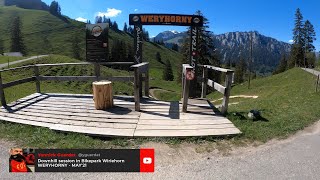 Downhill Wiriehorn  Weryhorny  May 2021 5K [upl. by Skelton]