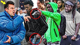 Throwing GANG SIGNS in Chicago Hood GONE WRONG MUST WATCH [upl. by Trixy]