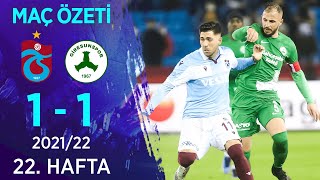 Trabzonspor 11 GZT Giresunspor MAÇ ÖZETİ  22 Hafta  202122 [upl. by Anyer954]