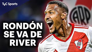 SORPRESA EN RIVER SALOMÓN RONDÓN NEGOCIA SU SALIDA DEL MILLONARIO 🔴 MERCADO DE PASES Y MÁS ⚽ [upl. by Bouchier]