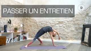 Yoga avant de passer un entretien  Yoga Master Class [upl. by Hakeber]