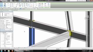 Base and Cap Plates in Revit Structure With SDS2 Connect [upl. by Atinnek]