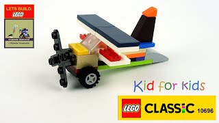 LEGO Classic 10696 Plane ✈🧑👩 How to Build Lego easy Lego Classic for Kids🧑👩👨 [upl. by Initsed]