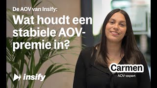 De AOV van Insify Wat houdt een stabiele AOVpremie in [upl. by Llerrad322]