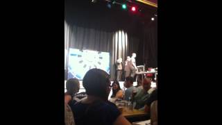 Ted Hankey starts swearing at audience at Alloa town hall l [upl. by Ihcehcu]