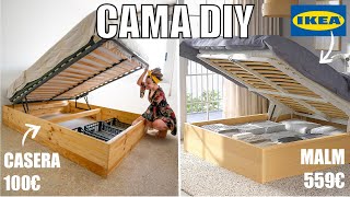 8 ¡Aprende a Construir una Cama Canapé de Madera Casera Barata y Abatible [upl. by Kreit]