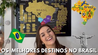 MELHORES DESTINOS NO BRASIL  Mapa de Viajante  UNLOCKED [upl. by Emory]