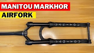 Manitou Markhor Air Suspension Fork  Overview I Noris Bikeshop [upl. by Nerhtak458]