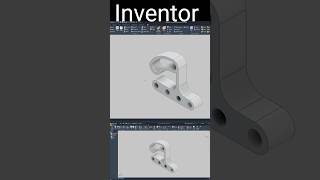 Inventor 3D Modeling autocad inventor solidworks cad cadsoftware draftingsoftware cadtrick [upl. by Bremser295]