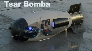 How Tsar bomba works Worlds biggest nuclear bomb ever detonated  learn from the base [upl. by Lashonde155]