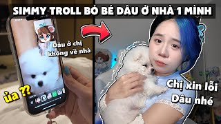 Mèo Simmy Troll Bỏ Bé Dâu Ở NHÀ 1 MÌNH Và Cái Kết Siêu Đau Lòng [upl. by Mathre]