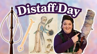 My Distaff Collection amp Lighting Flax on Fire for Distaff Day 🔥 [upl. by Fitzsimmons]