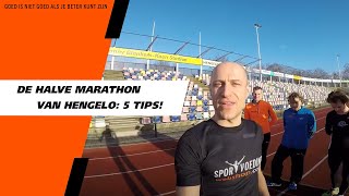 Halve marathon hengelo ism SportvoedingWebshopcom [upl. by Enilreug]