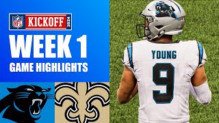 Panthers vs Saints Week 1  Madden 25 Simulation Highlights [upl. by Eerhs220]