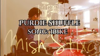 The Purdie shuffle  Song Ibike A Kalabari folk song Rehearsals Drum over africanpraise drums [upl. by Nalad8]