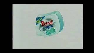 Persil Laundry Capsules Advert On Channel 5 UK TV 2001 [upl. by Bonine]