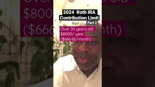 2024 Roth IRA Contribution Limits investing [upl. by Alison]