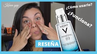 NUEVO Vichy Mineral 89Funciona  Karen Gup [upl. by Ecinom]