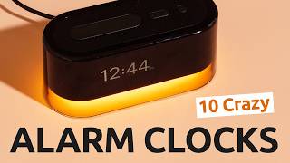 10 Creative Alarm Clocks to Help You Wake Up [upl. by Lirbij]