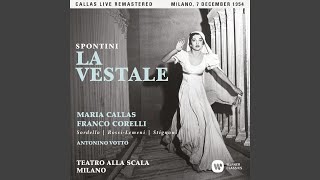 La Vestale Act 2 quotDivin focoquot Great Vestal Chorus Julia Live [upl. by Glassco]