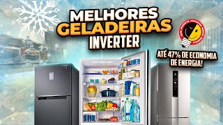 GELADEIRA ECONÔMICA TOP 3 Melhores Geladeiras Inverter Custo Benefício para INVESTIR HOJE 🧊 [upl. by Leynad]