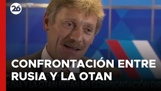 ⚠️ Dmitri Peskov quotRusia y la OTAN están en CONFRONTACIÓN DIRECTAquot [upl. by Ahsaeym]