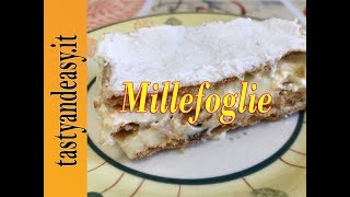 Torta Millefoglie alla Crema Diplomatica [upl. by Lenaj165]