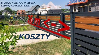 Ogrodzenie Panelowe Koszty [upl. by Nnylekoorb816]