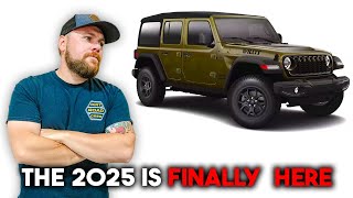 2025 Jeep Wrangler Order Banks are Open  Jeep News September [upl. by Suirada]