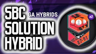 SBC SOLUTION BUNDESLIGA HYBRIDS  MAD FUT 22 [upl. by Abra]