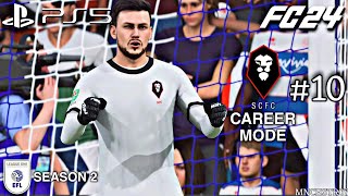 Salford City Career Mode Season 2 EFL League One Episode 10  Realistic Graphic Gameplay  FC24 PS5 [upl. by Olram184]