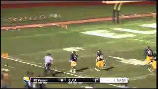 ELCA 7 Marquis Griffin interception50yd TD [upl. by Coh]