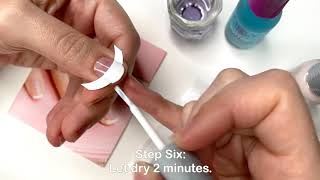 How To AtHome DIY French Manicure [upl. by Enneyehc]