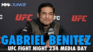 Gabriel Benitez Proud to Have Cain Velasquez in Corner For Return Bout  UFC Fight Night 234 [upl. by Aiekam496]