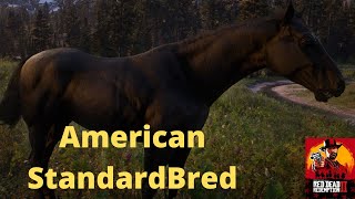 Red Dead Redemption 2 American Standardbred Horse Guaranteed Location [upl. by Nahgaem331]